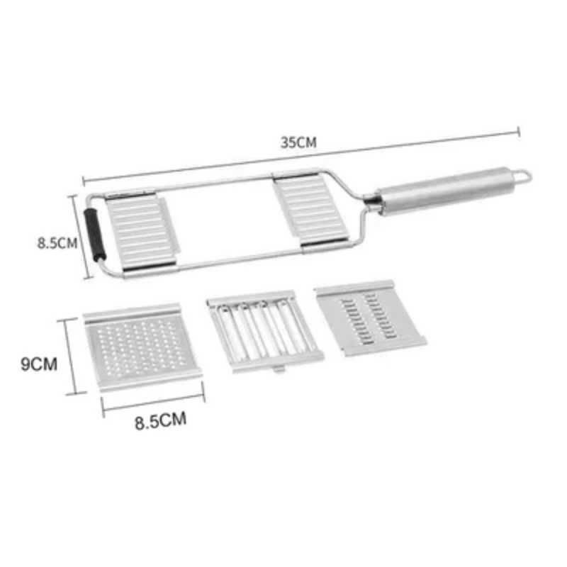 4-in-1 Stainless Steel Vegetable Chopper