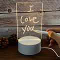 Creative Message Lamp – LED Writing Board