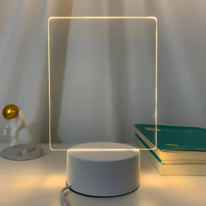 Creative Message Lamp – LED Writing Board