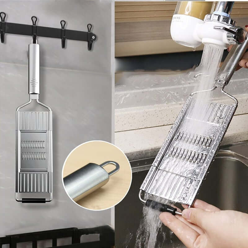 4-in-1 Stainless Steel Vegetable Chopper