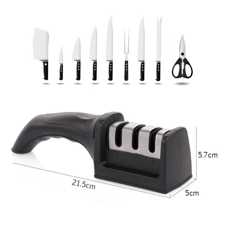 3-in-1 Knife Sharpener