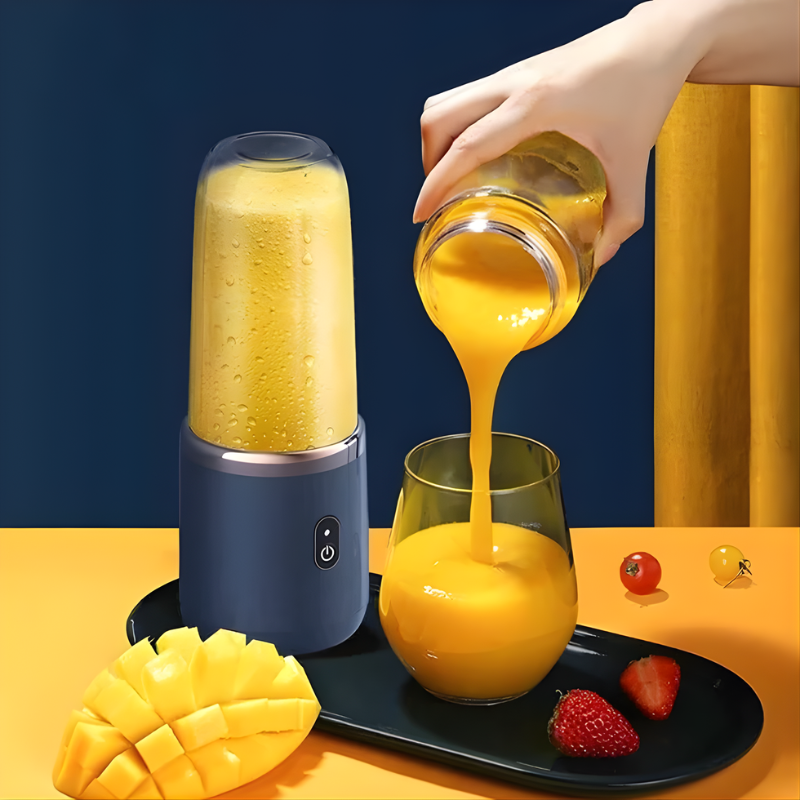 Portable 6-Blade Blender + Free Cup