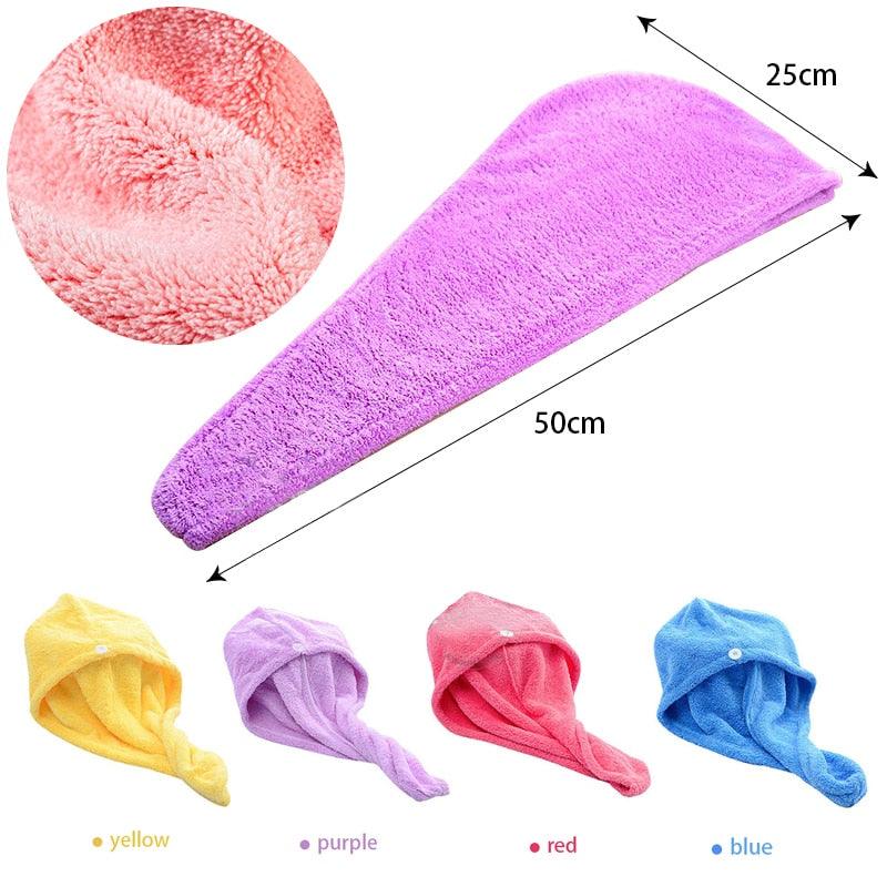 DryHair™ – Ultra-Absorbent Hair Towel Wrap