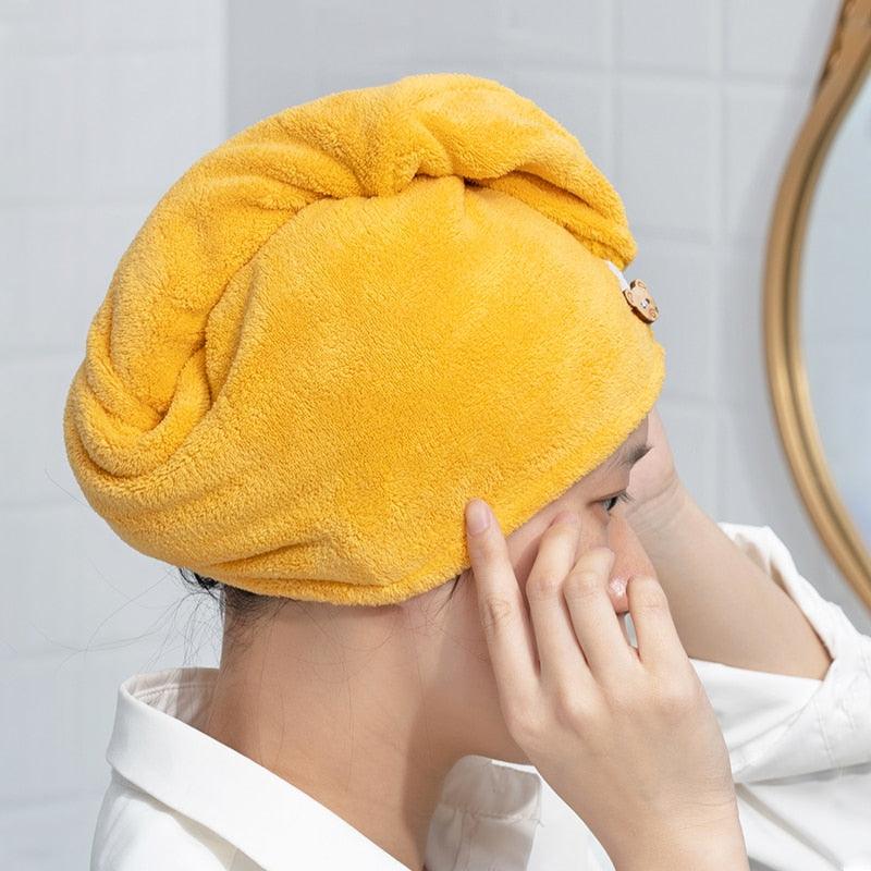 DryHair™ – Ultra-Absorbent Hair Towel Wrap