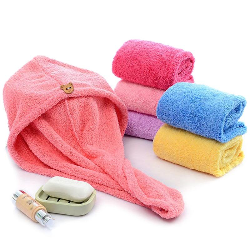 DryHair™ – Ultra-Absorbent Hair Towel Wrap