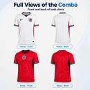 England 2026 Football Shirt Combo (Home + Away)