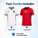 England 2026 Football Shirt Combo (Home + Away)