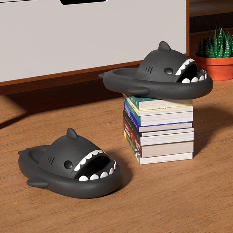 Anti-Slip Shark Slippers for Adults