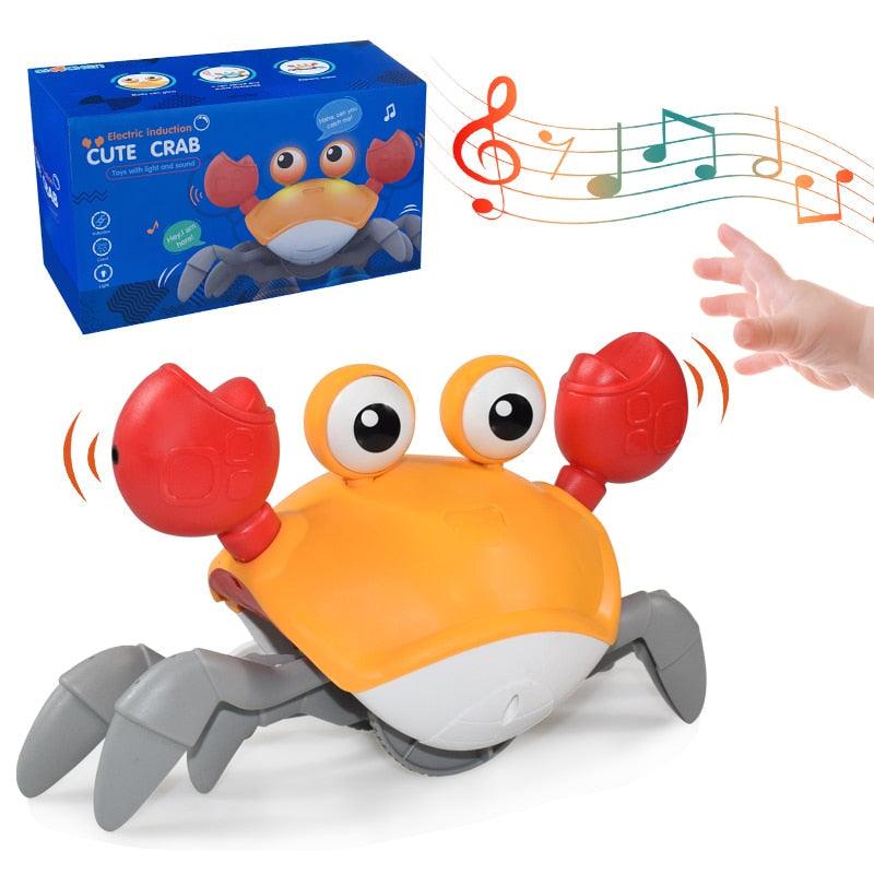 Electronic Crawling Crab with Obstacle Detection