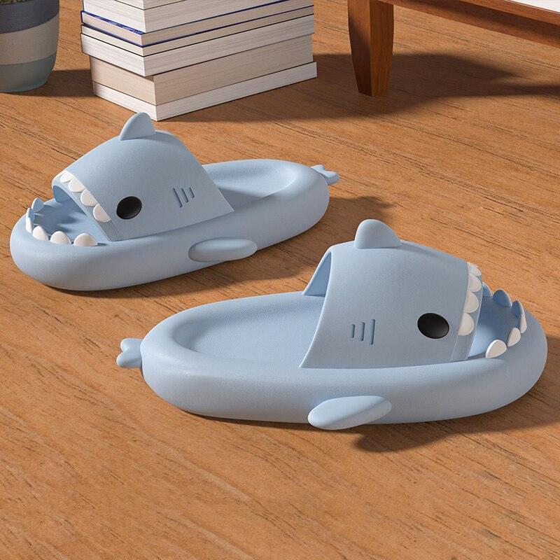 Anti-Slip Shark Slippers for Adults